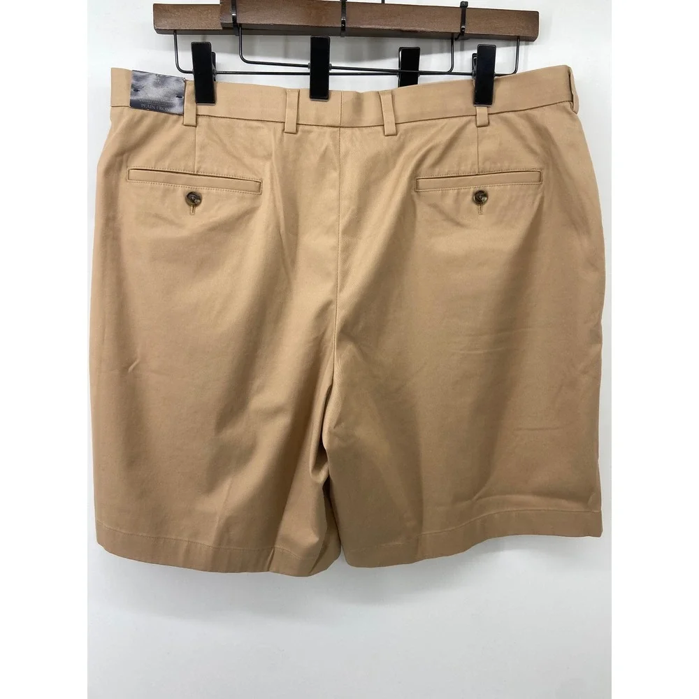 Brooks Brothers Short Lot Mens 40 Khaki Advantage Chino Wrinkle Free Preppy 9